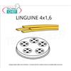 Fimar - TRAFILA LINGUINE 4x1.6 in LEGA OTTONE-BRONZO