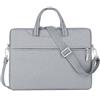 Mixroom - Borsa per PC Portatile porta Computer Custodia Zaino Laptop Custodia Notebook 14 Pollici per Lavoro Scuola Ufficio Z29 Grigio