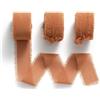 MORSUNBELA 3 Rotoli Nastro Chiffon Regalo Decorazioni Nastro Largo per Natale Compleanno Matrimoni San Valentino Confezioni Regalo 2,5 cm x 6,4 m Terracotta Chiaro