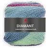 PRO LANA Diamante 150 g 97 - menta/rosso vinaccia/jeans