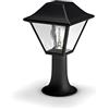 Philips Lighting Alpenglow Palo da Terra da Esterno, Altezza 30 cm, Nero