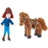 Heunec Bibi & Tina 519619 - Peluche Set, Bunt/Marrone, Modeli Assortiti