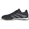 adidas Predator League Indoor Football Boots, Scarpe da Calcio Unisex-Adulto, Core Black/Grey Four/Lucid Red, 48 2/3 EU