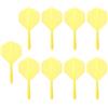 HERZONE Freccette e alette in un unico pezzo di freccette accessori 2BA (giallo)