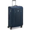 RONCATO CITY 3.0 Valigia Trolley grande 77 cm, Espandibile con zip e con sistema di chiusura TSA - Blu Notte