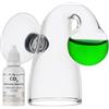 Measury CO2 Drop Checker, acquario di prova della CO2 con 30ml di soluzione indicatrice 20mg/l, kit di monitoraggio della CO2 Tester