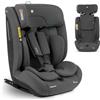 Kikka Boo KikkaBoo i-Size i-FLIT, Seggiolino Auto 9-36 kg ISOFIX - Gruppo 1/2/3, Reclinabile, da 15 mesi a 12 anni, Protezione SPS, Top Tether, Poggiatesta Regolabile, Grigio scuro