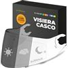 Everalo Visiera Compatibile con Shark Spartan - Spartan 1.2 - Skwal - Skwal 2 - D Skwal - D Skwal 2 - Vz160 - Vz165 (Fotocromatico)