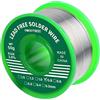 Owootecc Filo di saldatura,0.8mm filo di saldatura per saldatura Sn 99.3%,Cu 0.7% con base colofonia per saldatura elettrica, 50g