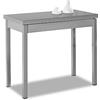 ASTIMESA Tipo Libro tavolo da cucina, metallo, grigio, 80 x 40 cm