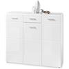 Stella Trading ORLANDO - Scarpiera in legno, colore: Bianco