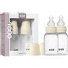 BIBS Biberon in plastica, 150 ml, confezione da 2, Ivory | Anti-colica | Tettarella in silicone | Flusso lento | Plastica senza BPA | Adatto all'allattamento | Prodotto in Danimarca