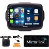 Kunfine Navigazione Android auto Stereo GPS Radio Telecamera di retromarcia Display 9 IPS Schermo tattile Headunit Tablet Pad Lettore multimediale Per Jeep Renegade 2016-2020 Quad Core 1G+16G