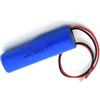 SZAJOR 3000mah, Batteria Ricaricabile 18650 agli ioni di Litio da 3,7 V con Cavi PCB e connettore XH 2P 2,54