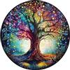 Mocrop Puzzle in legno per adulti 28×28 cm Albero Della Vita in Legno Puzzle Puzzle in Legno Giocattoli Educativi Irregolari con Confezione Regalo Adatto Come Regalo