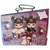 Bratz Babyz Twiins Dolls Phoebe and Roxxi - Confezione da 2 Bambole da Collezione con Animali Domestici, Bambole Carine con Abiti alla Moda - Giocattolo per bambini - Età 6+