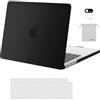 MOSISO Custodia Compatibile con MacBook Pro 14 Cover 2025 2024 2023 2022 2021 M5 A3434 M4 A3112 A3185 A3401 M3 A2918 A2992 M2 A2779 M1 A2442, Case&Copritastiera&Webcam Cover&Borsa, Nero