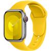 DONEGANI C1 per Cinturino Apple Watch 40mm 44 mm 46mm 42mm 45mm 41mm 38mm 49mm Se Ultra 2 Serie 10 9 8 7 6 5 4 3 Band Bracciale Sport Silicone, Limone giallo