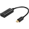 AXFEE Adattatore Mini DisplayPort a HDMI, 1Pezzi Cavo Mini DisplayPort a HDMI Adattatore, Dp A HDMI Adattatore Thunderbolt, Compatible Con MacBook Air/Pro, Mac, Surface Pro, Proiettore, Monitor