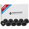 SONICFOAM (SFAir-1-2 Pro Small Black) Memory Foam Earbud Tips - Compatible with AirPods Pro 1st & 2nd Gen - (10 Pacchetto / 5 Paia)