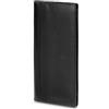 Moleskine - Portafoglio Slimfold Classic, Porta Documenti e Porta Tessere 100% in Pelle, Slimfold Wallet con 15 Scomparti per Carte di Credito e Portamonete, Dimensioni 9 x 19 x 1.5 cm, Colore Nero