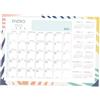 Liderpapel Planning mensile calendario leadpapel planner giovane 2025 44x32 cm con adesivi dorso gommato carta 128 gr.