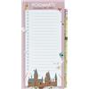 Grupo Erik: Block Notes Magnetico da Frigorifero Harry Potter | Shopping List magnetica, 10x21cm, con 65 fogli e matita, Block Notes con calamita da frigo per lista spesa o to do list