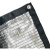 BeGrit Telo Ombreggiante Alluminio 2x2m Rete ombreggiante Riflettente Auto Esterno all'75% Telo Ombra Riflettente con Occhielli Rete di Protezione Solare Traspirante per Giardino Balcone Campeggio