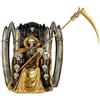DRW Figura della Santa Morte in colore oro 15 cm di altezza