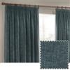 Yard Heavy Chenille Coppia Di Tende Piega A Matita - Foderate Filtrante Per La Luce Velluto Morbido Tende (Oceano - Larghezza 168 x Lunghezza 229cm)