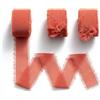MORSUNBELA 3 Rotoli Nastro Chiffon Regalo Decorazioni Nastro Largo per Natale Compleanno Matrimoni San Valentino Confezioni Regalo 2,5 cm x 6,4 m Arancione