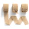 MORSUNBELA 3 Rotoli Nastro Chiffon Regalo Decorazioni Nastro Largo per Natale Compleanno Matrimoni San Valentino Confezioni Regalo 2,5 cm x 6,4 m Cammello