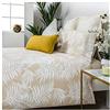 COTTON ARTean Copripiumino COTONE ORGANICO ORIO BEIGE Letto da 105 x 190/200. 100% COTONE BIOLOGICO.