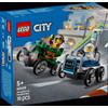 Lego City Great Vehicles 60459 Pack veicoli da corsa: aereo contro letto d'ospedale