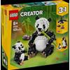 Lego Creator 31165 Animali selvatici: famiglia di panda