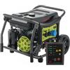 Pramac WX 6200 ES - Generatore di corrente a benzina carrellato 5.8 kW - Continua 5.3 kW Monofase + ATS