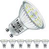 EACLL Lampadine LED GU10 6W Equivalente a Alogena 100W, Pacco da 6, 735 lumen 6000K Luce Bianca Fredda, Faretti AC 230V senza Sfarfallio, Angolo a Fascio 120° Spot, Non Dimmerabile Lampade Riflettore