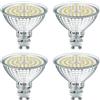 EACLL Lampadine LED GU10 10W Equivalente 110W, Pacco da 4, 1050lm 5000K Bianco del Giorno, Faretti AC 230V senza Sfarfallio, Angolo a Fascio 120° Spot Diametro 63mm, Non Dimmerabile Lampade Riflettore