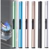 GAOUTO 6 accendini a bastoncino, ricaricabili, accendino a gas, a asta lunga, 17,6 cm, per candele, barbecue, cucina, camino, campeggio, regali per uomini (senza gas)