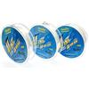 JZK Set di 3 pezzi di filo da pesca monofilamento in nylon, trasparente, 100 m ciascuno, misure #8 mm, #6 mm, #4,5 mm