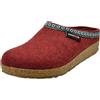 HAFLINGER Pantofole Unisex Adulto Grizzly Franzl 711001, Numero:39 EU, Colore:Rosso