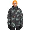 Quiksilver Mission Printed JK Giacca, Puzzle Camo Sea Spray, S Uomo
