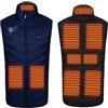 HEONSATI Gilet Riscaldante Elettrico Giubotto Caldo Lavabile Giacca Senza Maniche Trekking Giubbotto Termoriscaldato Gilet Riscaldato Uomo Da Lavoro Giubbotti Sci Impermeabile Gilet Riscaldato Moto
