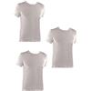Enrico Coveri 3 t-Shirt Uomo Mezza Manica Girocollo Caldo Cotone Interlock Art. ET1200 (3/S, Bianco)