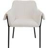 Kare Sedia con braccioli, in poliuretano, 84,5 x 70 x 62,5 cm