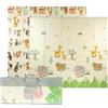 Iberimarcas Tappetino da gioco per bambini, pieghevole, sensoriale, impermeabile, atossico, reversibile. Versatile, perfetto per gattonare in sicurezza. (Animals and Alphabet, 150cm x 200cm x 1.5cm thick)