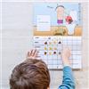 Mon Cacalendrier: libro di apprendimento della pulizia per bambini per fermare i pannolini con adesivi per pipì e cacca e iniziare sul barattolo