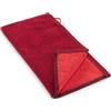 Bassetti Granfoulard, Lavette set 2 pezzi, manopole in Spugna di Puro Cotone Jacquard 100% 30x30 cm, Asciugamano Bagno, Bordeaux 63