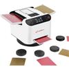 ShuffleBox G1 Pro Automatico Mescolatori di carte e commerciante di Carte 2 in 1,Ultra silenzioso, ricaricabile,Collabora con UNO, Five Crowns, Monopoly Deal, Bicycle and Maverick Cards (Bianco)