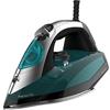 Cecotec Ferro Da Stiro a Vapore Fast&Furious 5010 Vital. 2600 W, Suola in Alluminio Turbo Slide, Vapore Continuo 55 g/min, Colpo Vapore 200 g/min, Regolatore di Temperatura, Anticalcare, Antigoccia